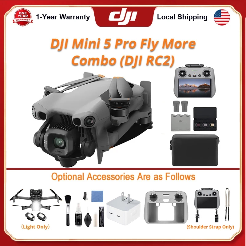 Drone Video Production - طقم طائرات DJI Mini 5 Pro