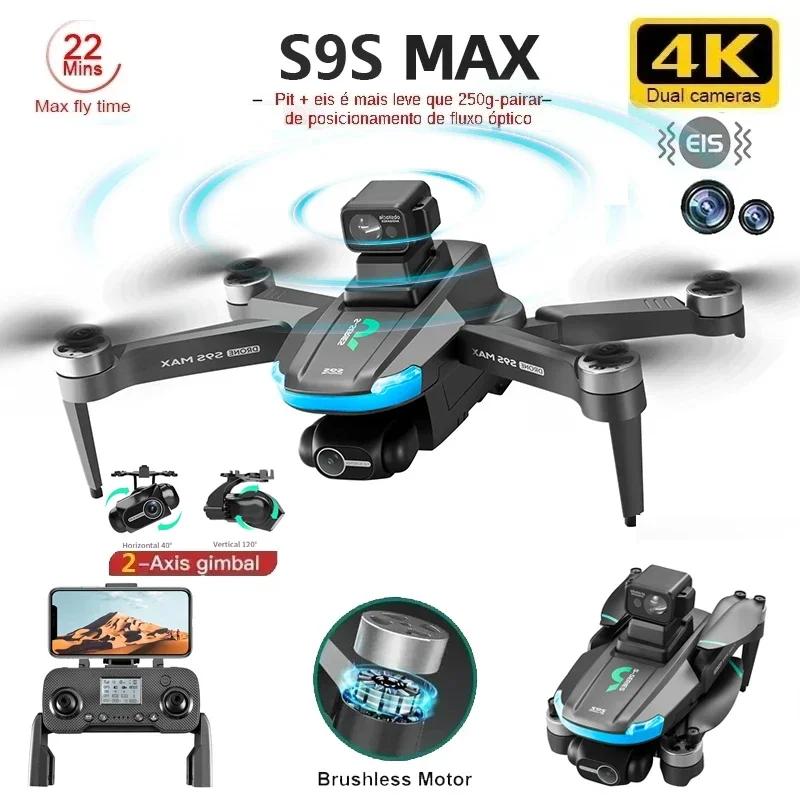 جديد S9S ماكس طائرة صغيرة بدون - مراجعة Drone Cinematic وسعره