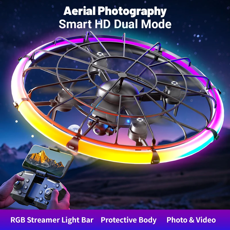 طائرة JJRC H145 UFO RC بدون طي - مراجعة Drone Cinematic وسعره